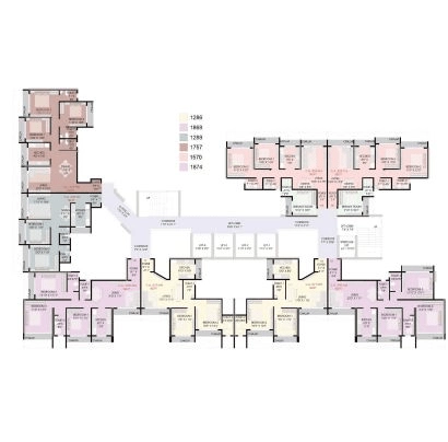 Ashiana Tarang 4 BHK floor plan