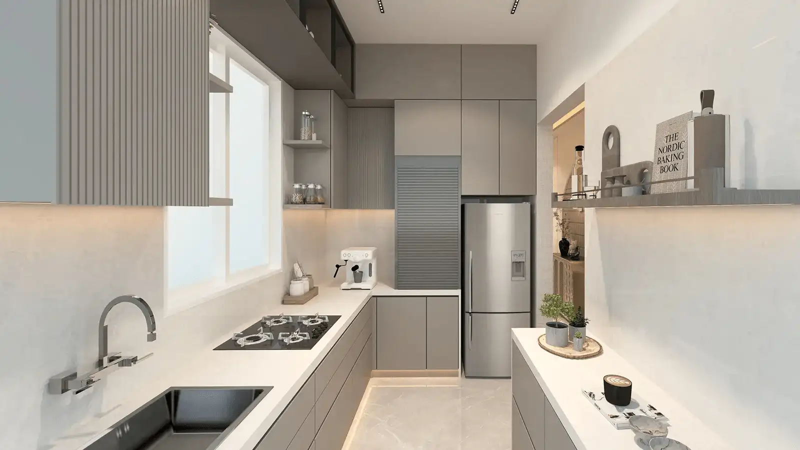 Della Ranthambore Reserve Modern Modular Kitchen