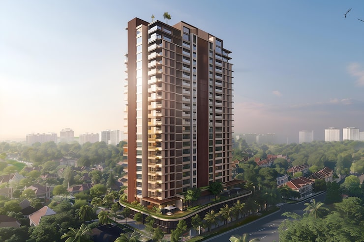 Illustrative render for Auric Aqua Homes, Goner, Jaipur