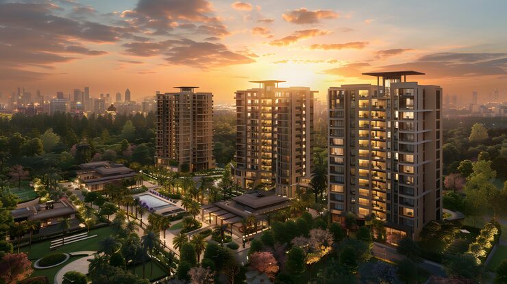 Illustrative render for The Altitude, Jagatpura, Jaipur