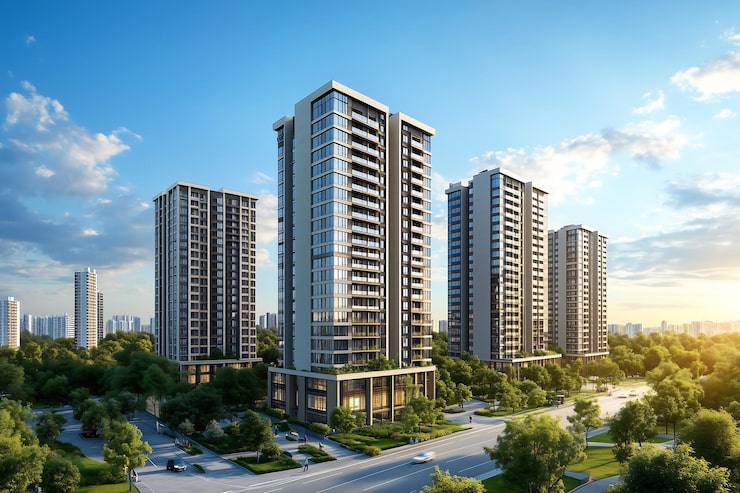 Illustrative render for Vardhman Empire Estate, Mahapura, Jaipur