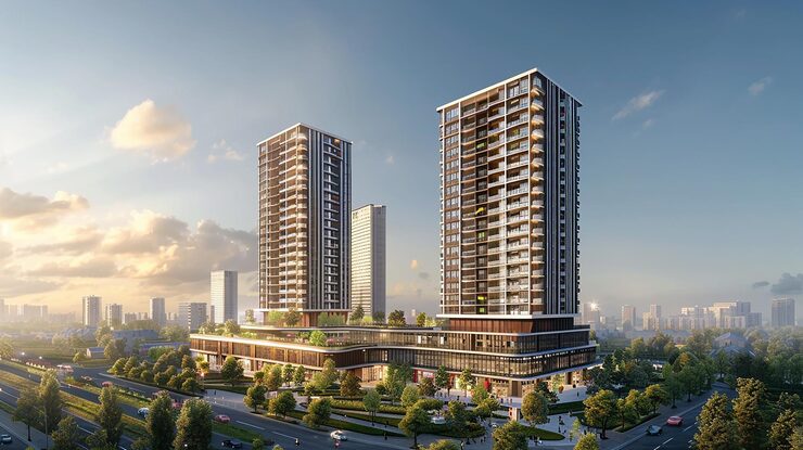 Illustrative render, Commercial Projects in Jaipur, Jaipur