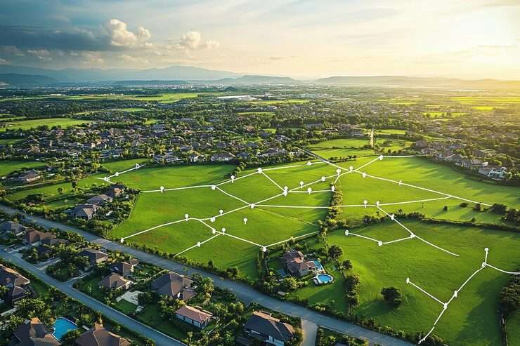 Illustrative render of CRC Group plots in Jaipur