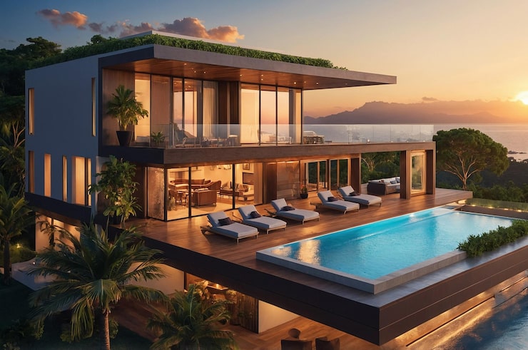 Illustrative render of Rangoli Group villas in Jaipur