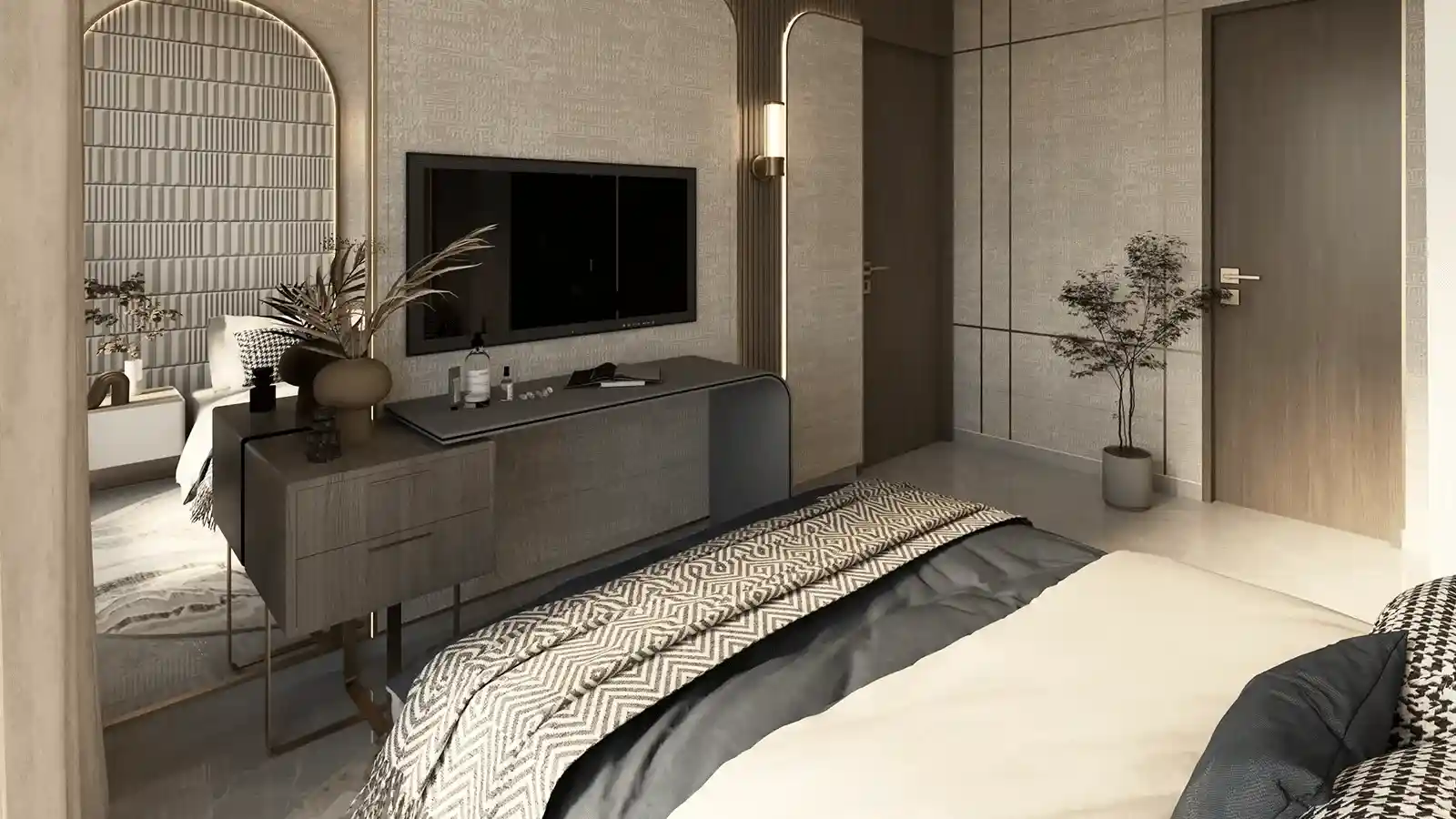 Reverence Ashadeep Bhiwadi comfortable bedroom interior